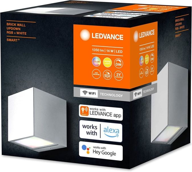 LEDVANCE Smart+ LED Außenleuchte RGBW Wifi Wandleuchte 14W Dimmbar LEDVANCE Smart+ LED Außenleuchte RGBW Wifi Wandleuchte 14W Dimmbar