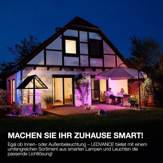 LEDVANCE SMART+ Orbis Cross LED Wandleuchte drehbar 12W Wandlampe 3000-6500K