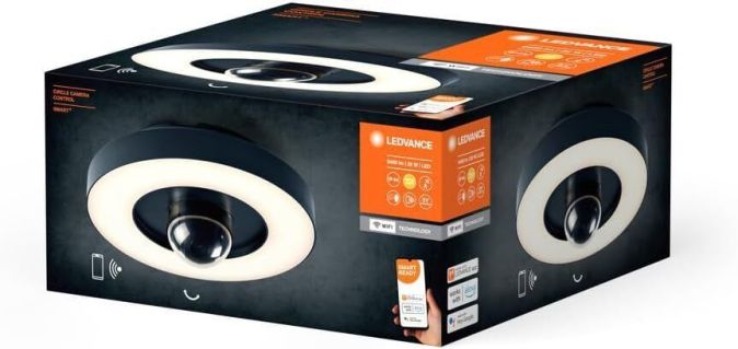 LEDVANCE SMART+ WIFI Deckenleuchte mit Kamera LED Sensor LEDVANCE SMART+ WIFI Deckenleuchte mit Kamera LED Sensor