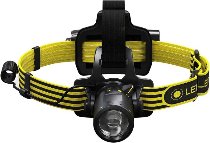 LEDLENSER iLH8R Stirnlampe 300 Lumen Akku Kopflampe