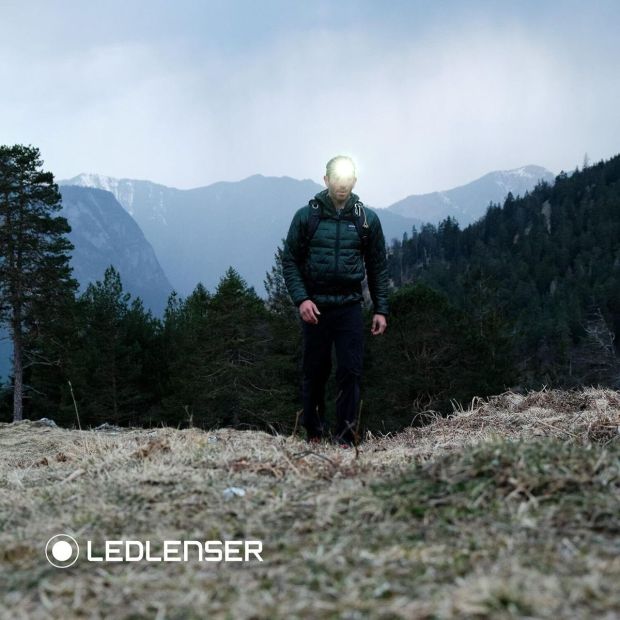 LEDLENSER MH7 600 Lumen Akku Stirnlampe Kopflampe LEDLENSER MH7 600 Lumen Akku Stirnlampe Kopflampe