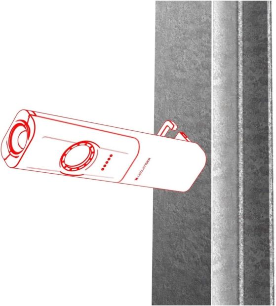 LEDLENSER iW5R LED Arbeitsleuchte Wiederaufladbar 300 lm Flashlight 