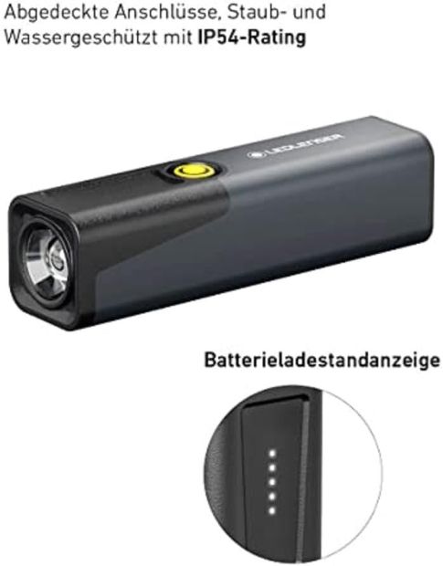 Ledlenser iW3R LED Aufladbar Arbeitsleuchte mit Powerbank-Funktion