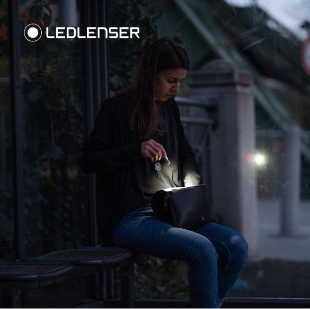 Ledlenser K6R Schlüsselbundleuchte wiederaufladbar 400lm Taschenlampe & Rotlicht