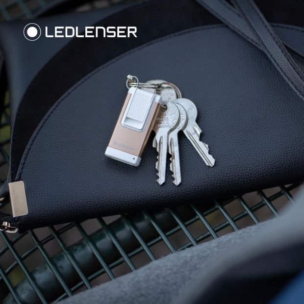Ledlenser K6R Schlüsselbundleuchte wiederaufladbar 400lm Taschenlampe & Rotlicht