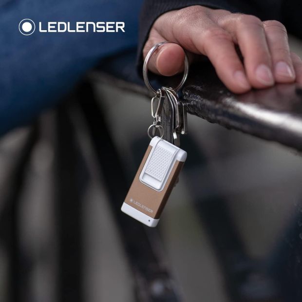 Ledlenser K4R 120lm Schlüsselbundleuchte Ta­schen­lam­pe Rosegold [2er Pack]