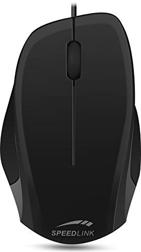 Speedlink (B-WARE) Robuste 3-Tasten-Maus - LEDGY Mouse USB schwarz