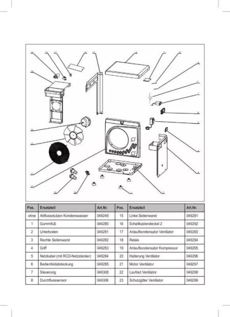 Steinbach Wärmepumpe Full Inverter Pool Luft Wasser Heizung [B-WARE]