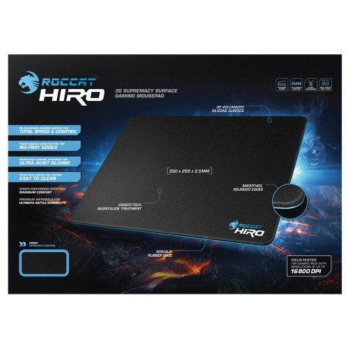 ROCCAT (B-WARE) Hiro 3D Supremacy Surface Gaming Mauspad Schwarz ROCCAT (B-WARE) Hiro 3D Supremacy Surface Gaming Mauspad Schwarz