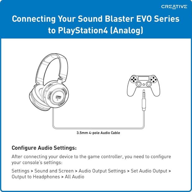 Creative Sound Blaster Evo USB-Headset [B-WARE]