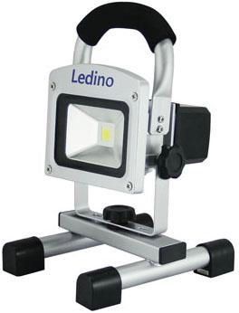 Ledino LED-Akkustrahler 10W Li-Ion Akku 2.2Ah Dimmbar