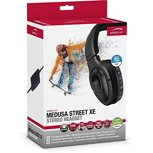 Speedlink (B-WARE) MEDUSA STREET XE Stereo Headset mit Mikrofon