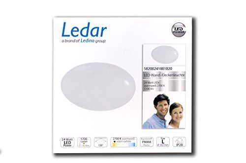 Ledar LED-Wand-/Deckenleuchte - Kamen, Klein Ledar LED-Wand-/Deckenleuchte - Kamen, Klein
