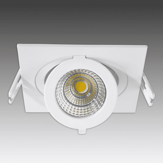 Eco Light  LED-Einbauleuchte Como 6W weiß [2ER PACK]