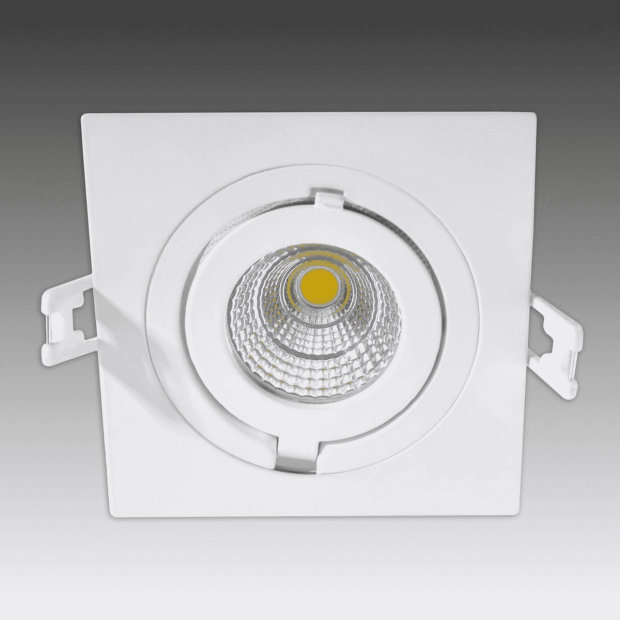 Eco Light  LED-Einbauleuchte Como 6W weiß [2ER PACK]