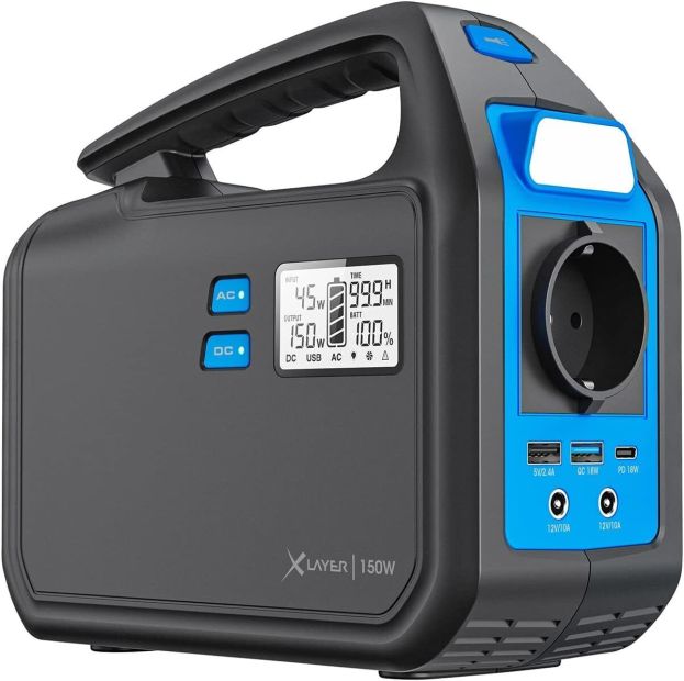 Xlayer 42000mAh Mobile Powerstation + 80W Solartasche Komplettset