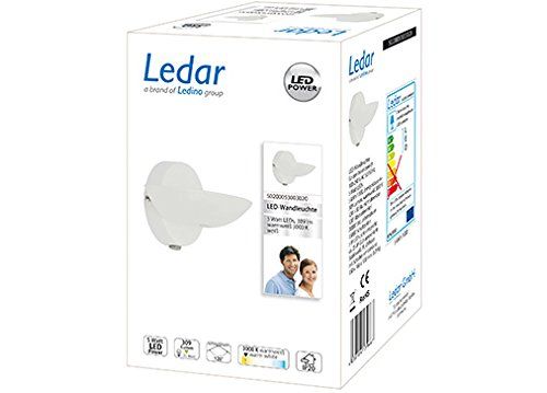 Ledar LED Ledar LED-Wandleuchte 5W warmweiß