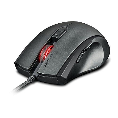 Speedlink 5-Tasten Gamer Maus für PC / Computer - Assero Gamingmaus 1,4m Speedlink 5-Tasten Gamer Maus für PC / Computer - Assero Gamingmaus 1,4m