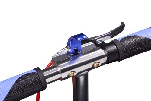 HUDORA Big Wheel Air Dual Brake Luftreifen-Scooter Handbremse Tret-Roller