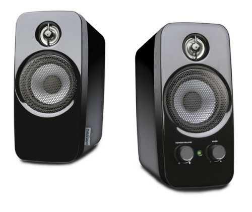 Creative (B-WARE) PC-Lautsprecher T10. 2.0 Stereo/AUX-IN/5 W RMS schwarz Creative (B-WARE) PC-Lautsprecher T10. 2.0 Stereo/AUX-IN/5 W RMS schwarz