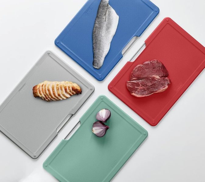 Joseph Joseph, folio 4pc Board Set Regular (Grphte/Coast)