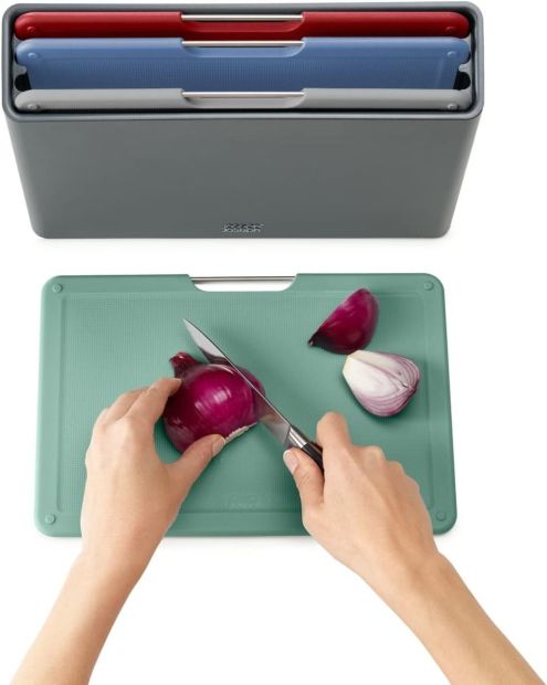 Joseph Joseph, folio 4pc Board Set Regular (Grphte/Coast)