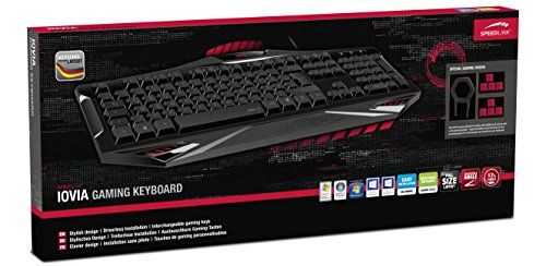 Speedlink (B-WARE)  Gamer Tastatur für PC / Computer - Iovia Gaming Keyboard 1,7m 