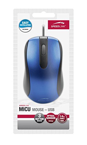 Speedlink (B-WARE) Micu 3-Tasten-Maus Blau Speedlink (B-WARE) Micu 3-Tasten-Maus Blau