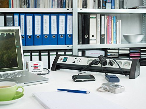 Brennenstuhl Premium-Office-Line, Steckdosenleiste 6-fach  Mehrfachsteckdose