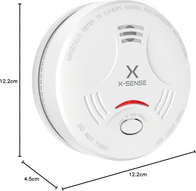 X-Sense SD11 Rauchmelder Brandmelder 85dB mit Magnethalter
