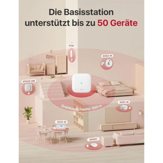 X-Sense XS01-M Smart Rauchmelder 85dB Rauchwarnmelder Feuermelder 