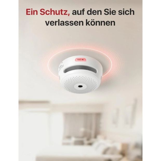 X-Sense XS01 Rauchmelder 10 Jahre Batterie Feuermelder 85dB