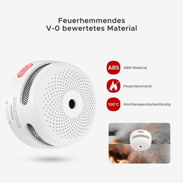 X-Sense XS01 Rauchmelder 10 Jahre Batterie Feuermelder 85dB