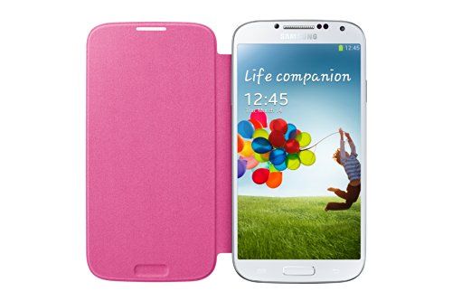 Samsung Samsung Flip Cover EF-FI950B für Gal. S4, Pink Samsung Samsung Flip Cover EF-FI950B für Gal. S4, Pink