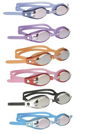HUDORA Schwimmbrille Mirror (blau) R11 R1 F2