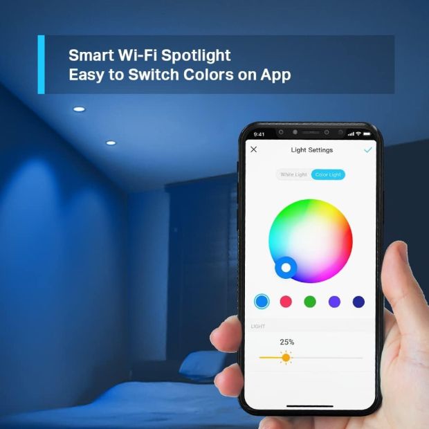 TP-Link Tapo L630 Smart WLAN Glühbirne GU10 50W Lampe dimmbar Leuchtmittel [2er] [B-WARE]