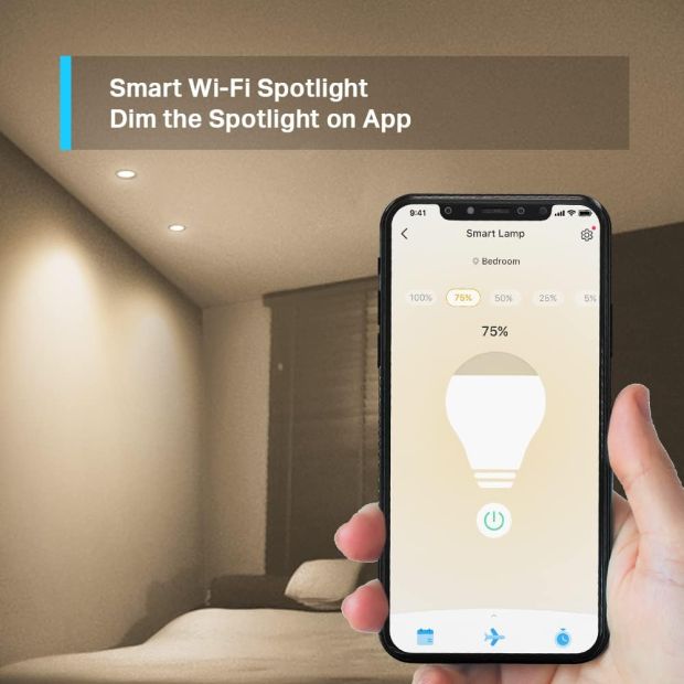 TP-Link Tapo L610 Smart WLAN Strahler GU10 2.9W Lampe dimmbar Leuchtmittel [2er] [B-WARE]