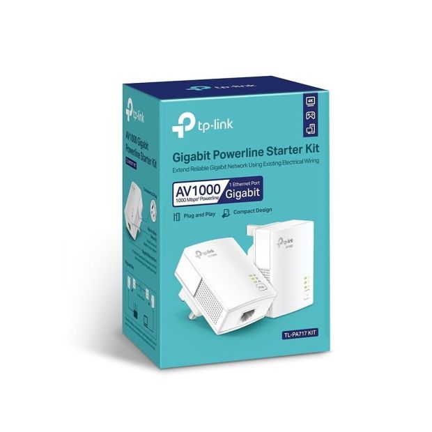 TP-LINK TL-PA717 AV1000 Powerline Adapter 2ER Set [B-WARE]