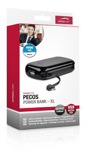 Speedlink (B-WARE) Pecos XL Powerbank mobiles Ladegerät Speedlink (B-WARE) Pecos XL Powerbank mobiles Ladegerät