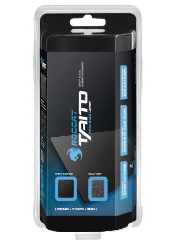 ROCCAT (B-WARE) Taito Gaming Mauspad Schwarz ROCCAT (B-WARE) Taito Gaming Mauspad Schwarz