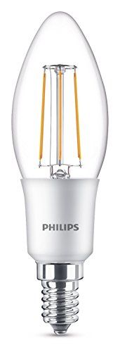 Philips LED classic Lampe 40 W E14 warmweiß Kerze Dimmbar Philips LED classic Lampe 40 W E14 warmweiß Kerze Dimmbar