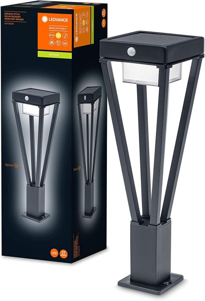 Ledvance LED Außenleuchte Gartenlampe Wegeleuchte mit Bewegungsmelder 6W 50cm