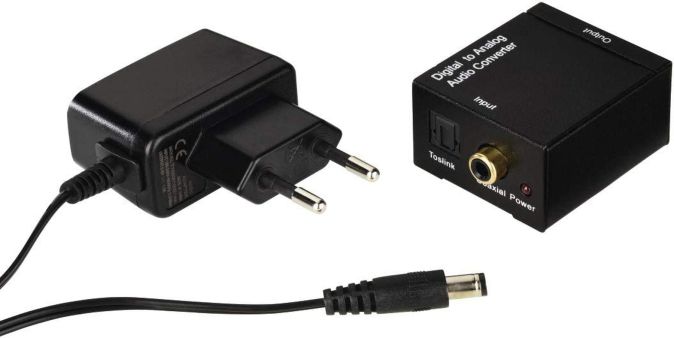 Hama Audio Konverter Digital zu Analog Audiowandler Klinken Adapter Hama Audio Konverter Digital zu Analog Audiowandler Klinken Adapter