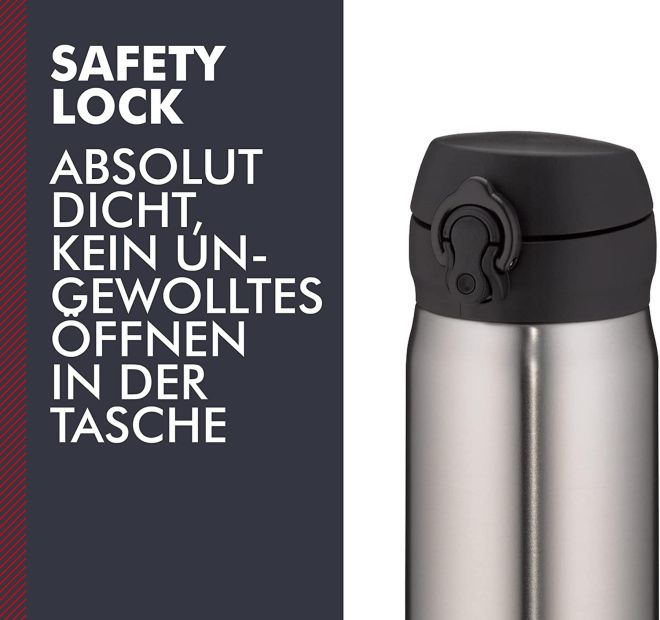 Thermos Trinkflasche Edelstahl Thermoflasche Isolierflasche 0,35l Trinkbecher