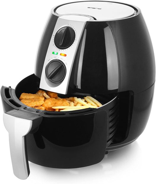 Emerio Heißluftfritteuse 1500W 4,5l Friteuse frittieren Smart Fryer Emerio Heißluftfritteuse 1500W 4,5l Friteuse frittieren Smart Fryer