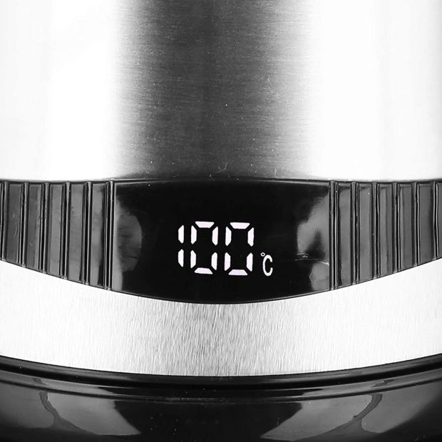 Emerio Edelstahl Wasserkocher 1.7 Liter 2200W Temperaturwahl Emerio Edelstahl Wasserkocher 1.7 Liter 2200W Temperaturwahl