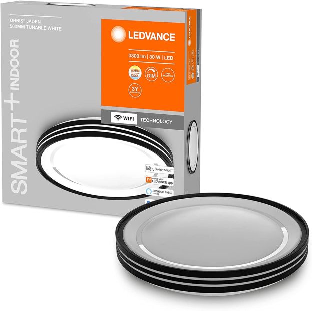 Ledvance LED Wand-Deckeleuchte LED Panel rund 30W 48cm Smart Wifi