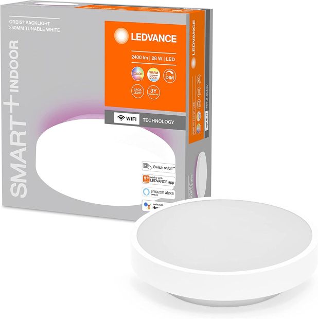 Ledvance Smart LED Deckenleuchte Wandlampe RGB Dimmbar Ledvance Smart LED Deckenleuchte Wandlampe RGB Dimmbar