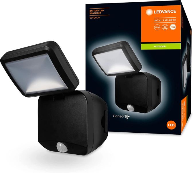 LEDVANCE LED Wandleuchte Außen mit Bewegungsmelder Fluter Scheinwerfer