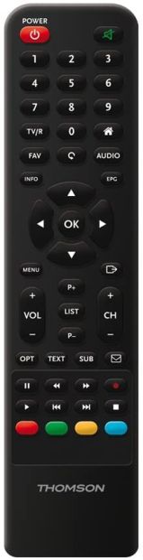 THOMSON THS844 Digitaler HD+ Satelliten Receiver DVB-S2, inkl. HD plus Karte